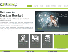 Tablet Screenshot of designbucket.net